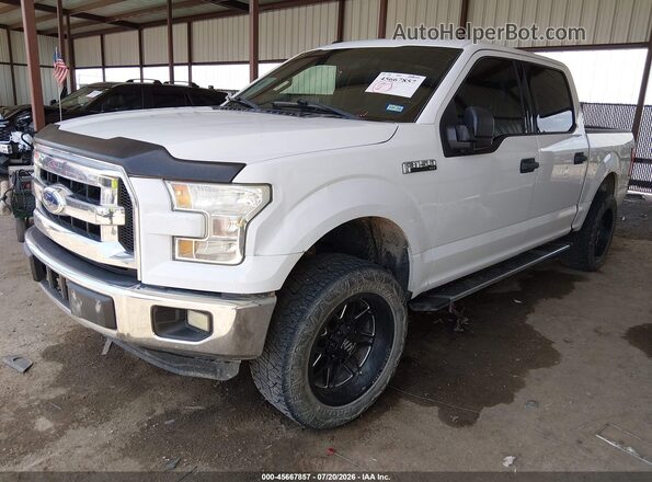 1FTEW1EF1GFB03930 2016 FORD F150 White Передня ліва чверть