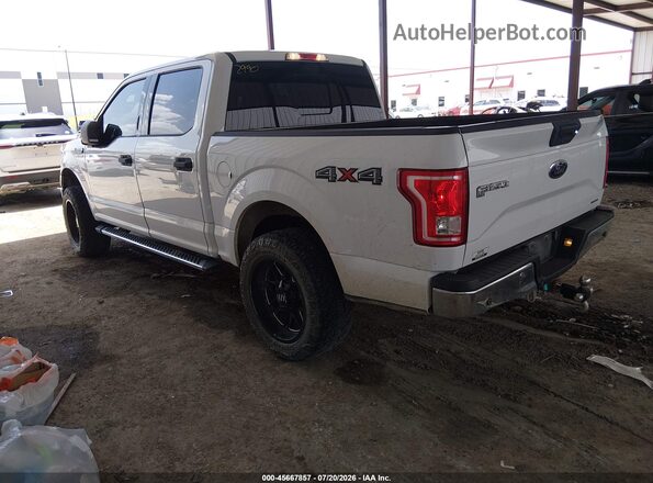 1FTEW1EF1GFB03930 2016 FORD F150 White Задня ліва чверть