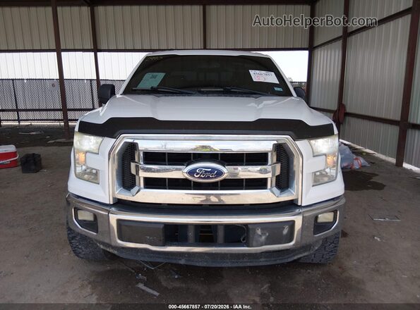 1FTEW1EF1GFB03930 2016 FORD F150 White Вид щитка приладів