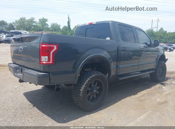 1FTEW1EF1GFB04754 2016 FORD F150 Gray Rear right