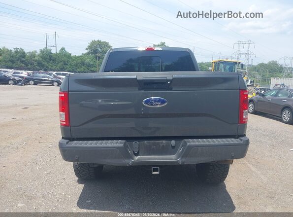 1FTEW1EF1GFB04754 2016 FORD F150 Gray 
