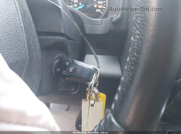 1FTEW1EF1GFB04754 2016 FORD F150 Gray Dashboard view