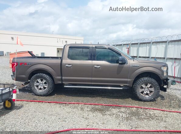 1FTEW1EF1GFD32267 2016 FORD F150 Green Սալոնի հետևի տեսք
