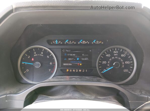 1FTEW1EF1GKE43697 2016 FORD F150 White Vista de los asientos traseros
