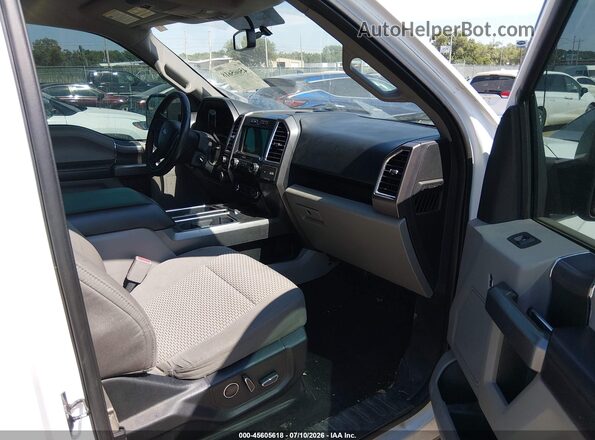 1FTEW1EF1GKE43697 2016 FORD F150 White Vista interior delantera