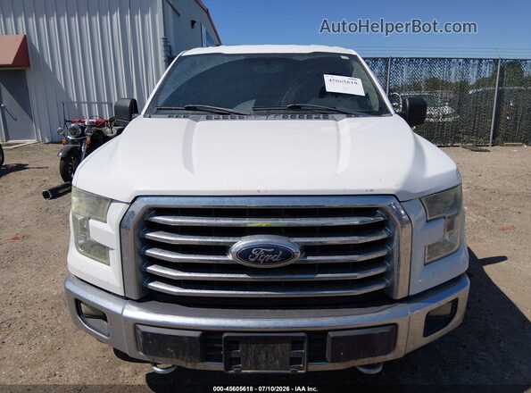 1FTEW1EF1GKE43697 2016 FORD F150 White Vista del cuadro de instrumentos
