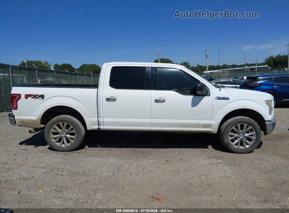1FTEW1EF1GKE43697 2016 FORD F150 White Vista interior trasera