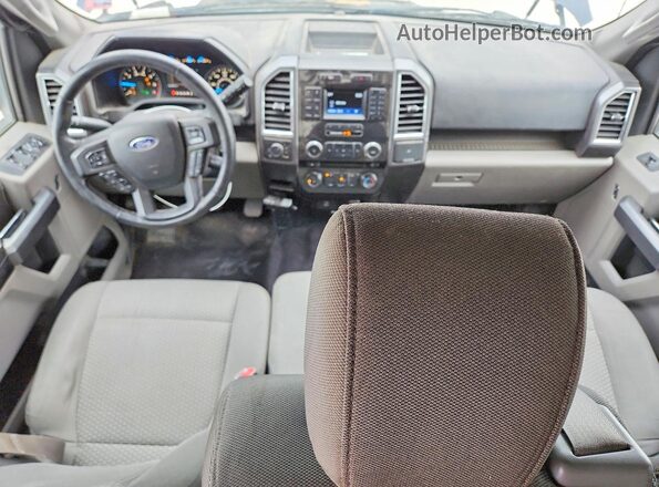 1FTEW1EF1GKF06748 2016 FORD F150 Blue Vista del salpicadero