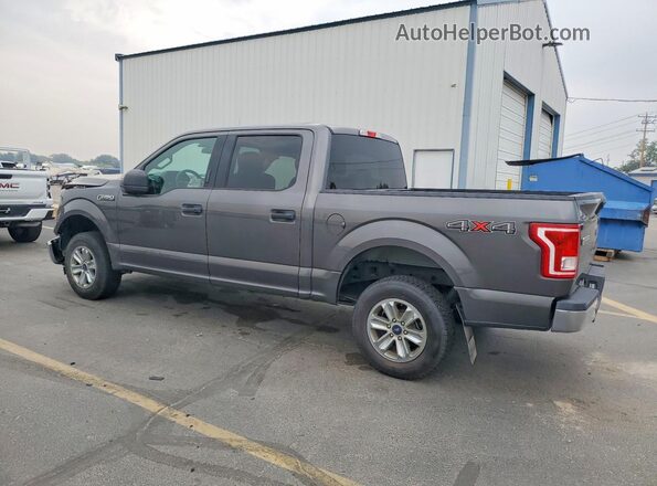 1FTEW1EF1HFC62819 2017 FORD F150 Gray Задня ліва чверть