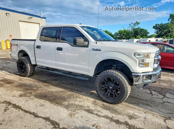 1FTEW1EF2GFC31254 2016 FORD F150 Белый Передняя правая четверть