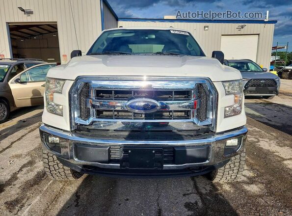 1FTEW1EF2GFC31254 2016 FORD F150 Белый Вид спереди