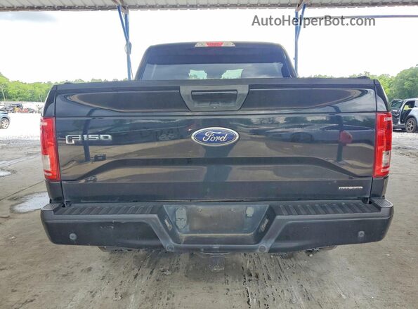 1FTEW1EF2GFC31948 2016 FORD F150 Black უკანა ხედი