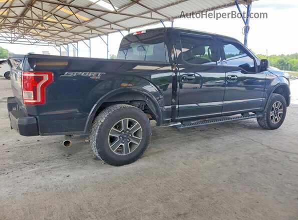 1FTEW1EF2GFC31948 2016 FORD F150 Black უკანა მარჯვენა