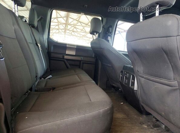1FTEW1EF2GFC31948 2016 FORD F150 Black უკანა სავარძლების ხედი