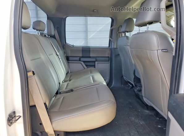 1FTEW1EF2GFD11928 2016 FORD F150 White Вид задніх сидінь
