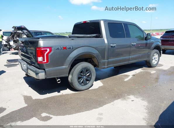 1FTEW1EF2GKD46248 2016 FORD F150 Серый Задняя правая четверть