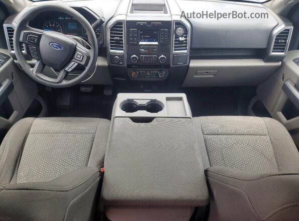 1FTEW1EF2GKE66468 2016 FORD F150 Black Widok deski rozdzielczej