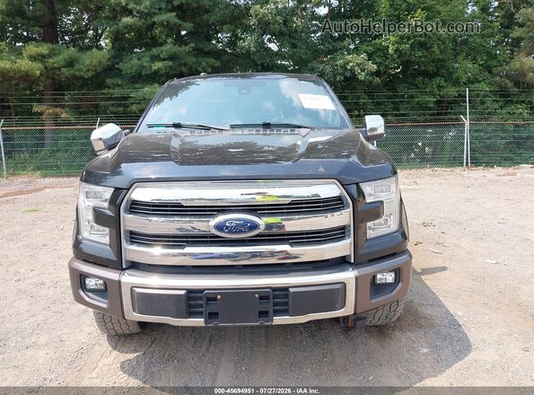 1FTEW1EF2HFC00877 2017 FORD F150 Black ხელსაწყოთა პანელის ხედი