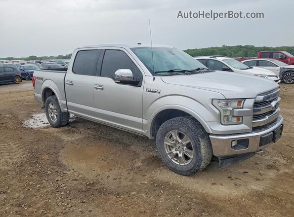 1FTEW1EF2HFC45415 2017 FORD F150 Silver Front right