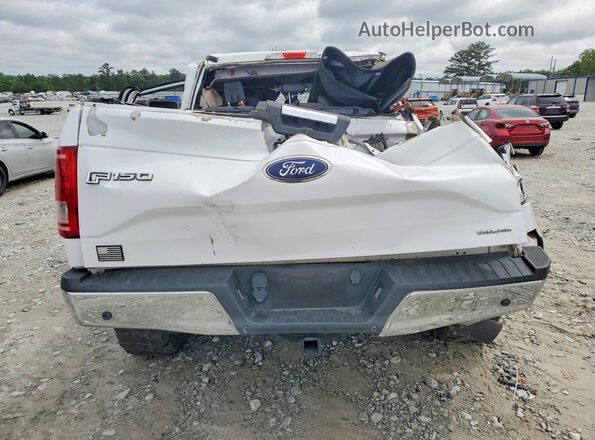 1FTEW1EF3GKE44267 2016 FORD F150 White Rear view