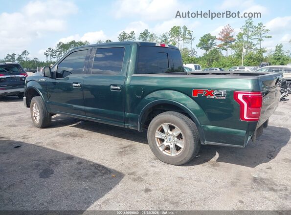 1FTEW1EF3GKF02068 2016 FORD F150 Green Trasero izquierdo