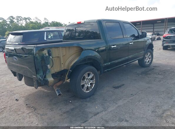 1FTEW1EF3GKF02068 2016 FORD F150 Green Trasero derecho