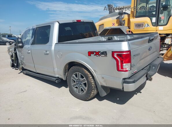 1FTEW1EF3GKF65994 2016 FORD F150 Silver Tył lewy