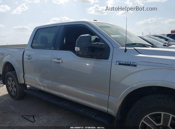 1FTEW1EF3GKF65994 2016 FORD F150 Silver Widok wnętrza z tyłu