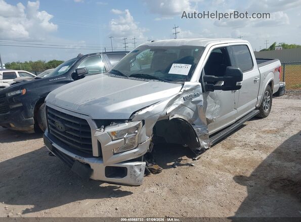 1FTEW1EF3GKF65994 2016 FORD F150 Silver Przód lewy