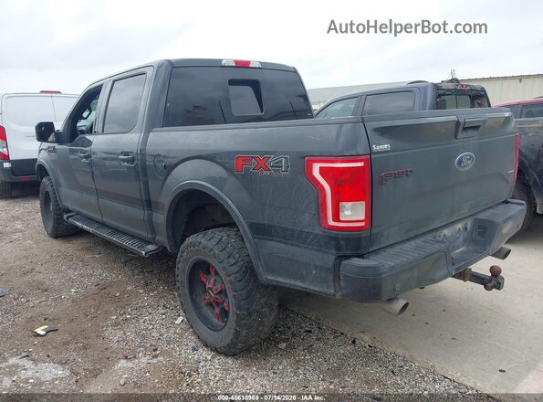 1FTEW1EF4GFB10726 2016 FORD F150 Gray Задня ліва чверть