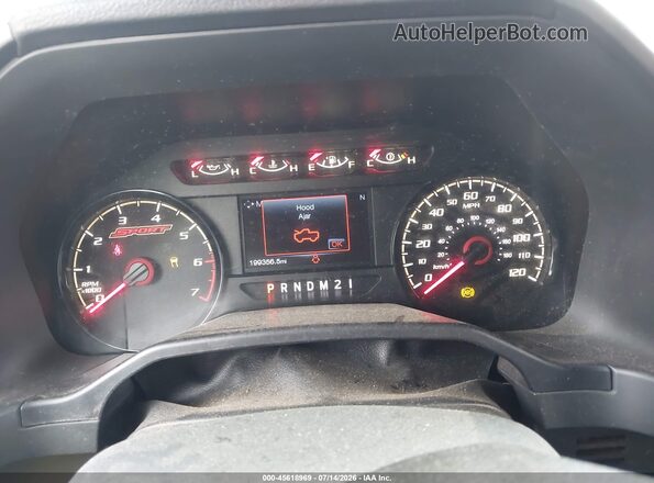 1FTEW1EF4GFB10726 2016 FORD F150 Gray Вид задніх сидінь
