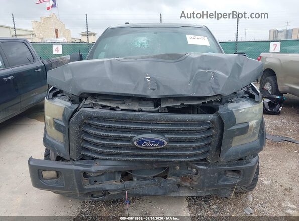 1FTEW1EF4GFB10726 2016 FORD F150 Gray Вид щитка приладів