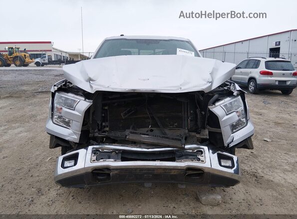 1FTEW1EF4GFC36763 2016 FORD F150 Silver წინა ხედი