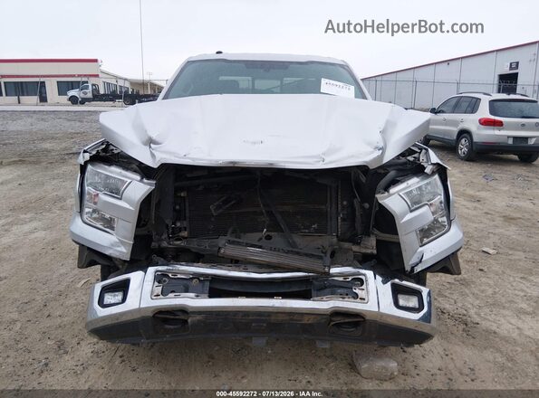 1FTEW1EF4GFC36763 2016 FORD F150 Silver ხელსაწყოთა პანელის ხედი