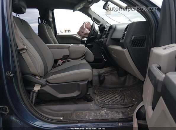 1FTEW1EF4GFD29511 2016 FORD F150 Blue Front interior view
