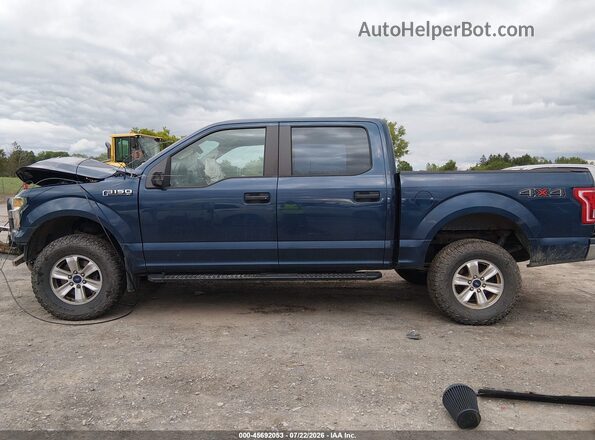 1FTEW1EF4GFD29511 2016 FORD F150 Blue 