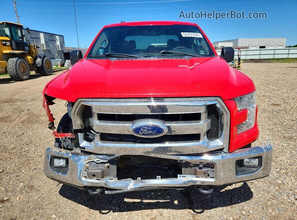 1FTEW1EF4GKD79428 2016 FORD F150 Red Widok z przodu