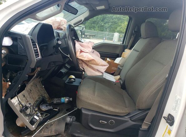 1FTEW1EF4HFA50853 2017 FORD F150 White Vista interior delantera