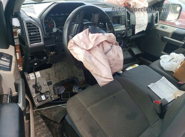1FTEW1EF4HFA50853 2017 FORD F150 White Vista del salpicadero