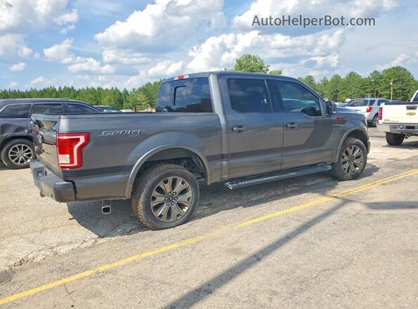 1FTEW1EF4HFB03261 2017 FORD F150 Gray Rear right