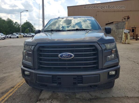 1FTEW1EF4HFB03261 2017 FORD F150 Gray Front view