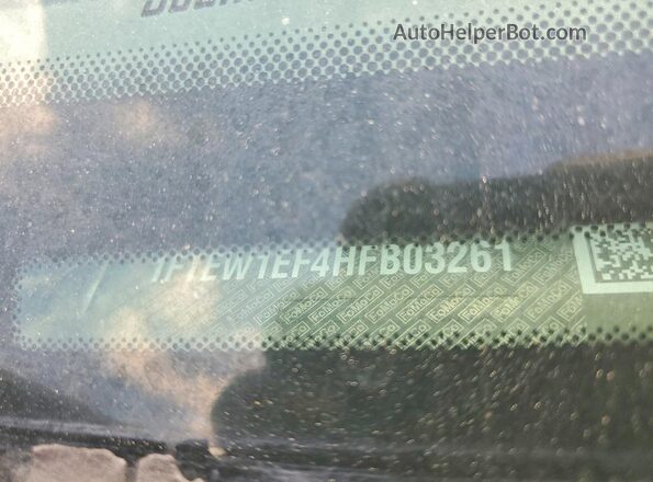 1FTEW1EF4HFB03261 2017 FORD F150 Gray Engine compartment view