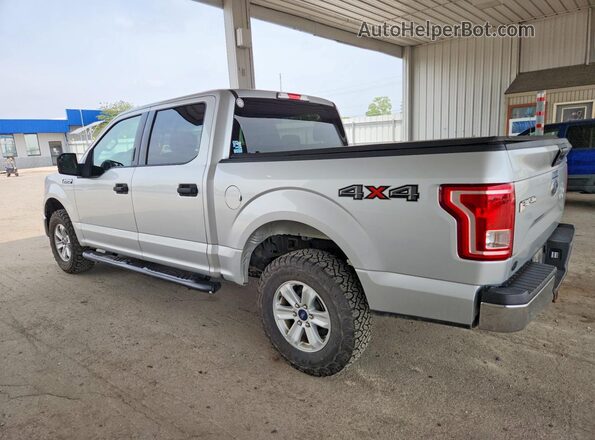 1FTEW1EF4HFB91583 2017 FORD F150 Silver Rear left