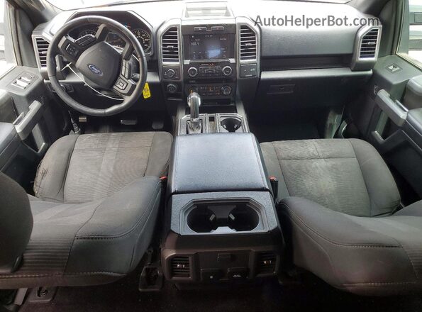 1FTEW1EF4HKC03531 2017 FORD F150 Темно-бордовый Вид панели приборов