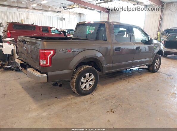 1FTEW1EF5GFA15382 2016 FORD F150 Gray Задня права чверть