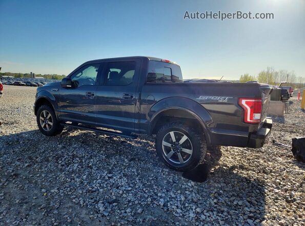 1FTEW1EF5GFB86083 2016 FORD F150 Gray უკანა მარცხენა