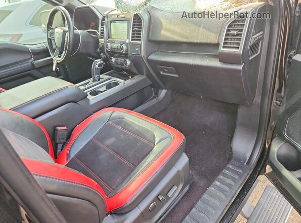 1FTEW1EF5GFC43608 2016 FORD F150 Черный Вид панели приборов
