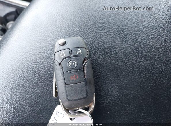 1FTEW1EF5GKD71242 2016 FORD F150 Gray Widok deski rozdzielczej