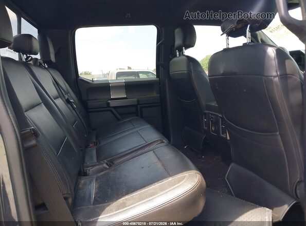 1FTEW1EF5GKD71242 2016 FORD F150 Gray Widok naklejki z numerem VIN