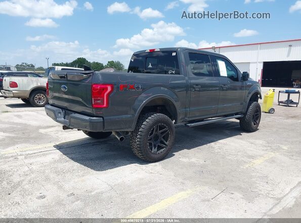 1FTEW1EF5GKD71242 2016 FORD F150 Gray Tył prawy